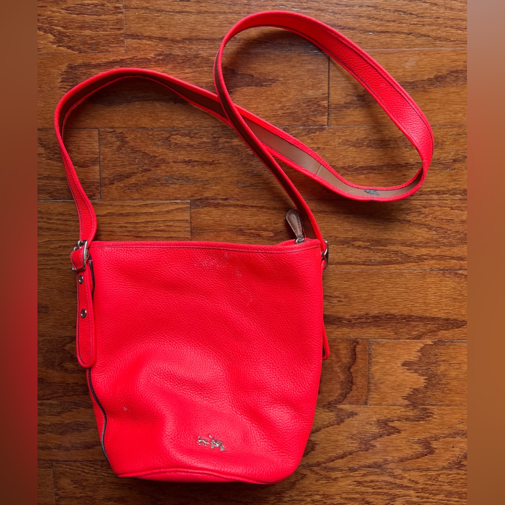 Coach Vibrant Pink Crossbody Bag - Picture 5 of 13